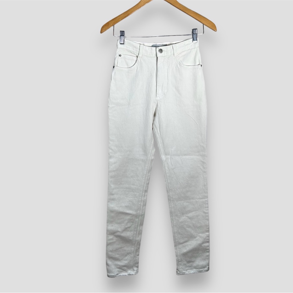 Nwt Rachel Comey Slim Legion Dirty White Jeans Size 2